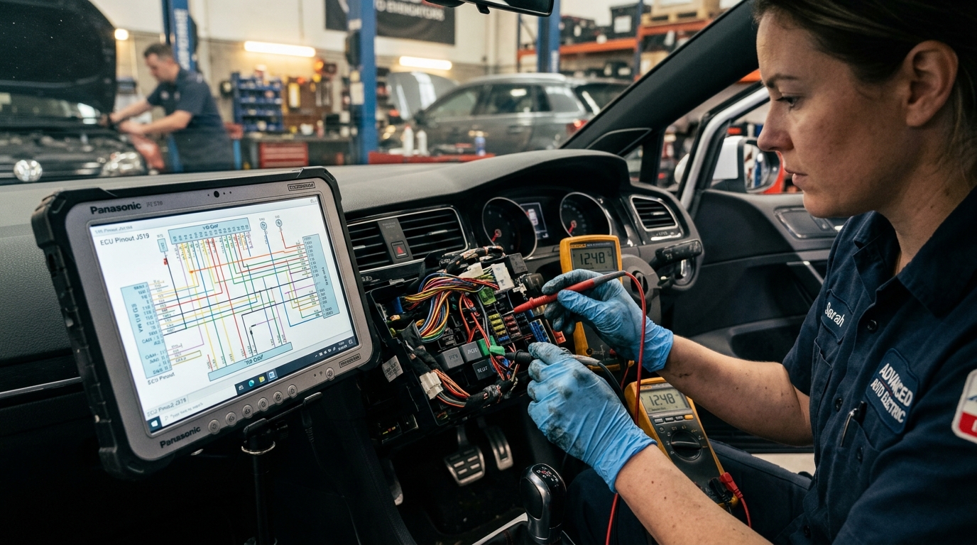 Stop Guessing Wires: How to Diagnose & Fix Tough Automotive Electrical Faults Fast
